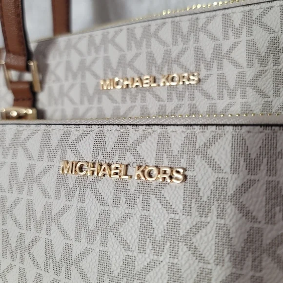 Michael Kors 2 Set Matching Designer Shoulder Bag Purse Tote Hanbag Wallet NWT - Picture 5 of 14